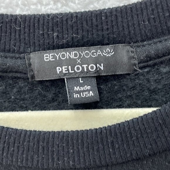 Peloton Beyond Yoga Stronger Sweatshirt Womens Large Breast Cancer Collection - Picture 4 of 10